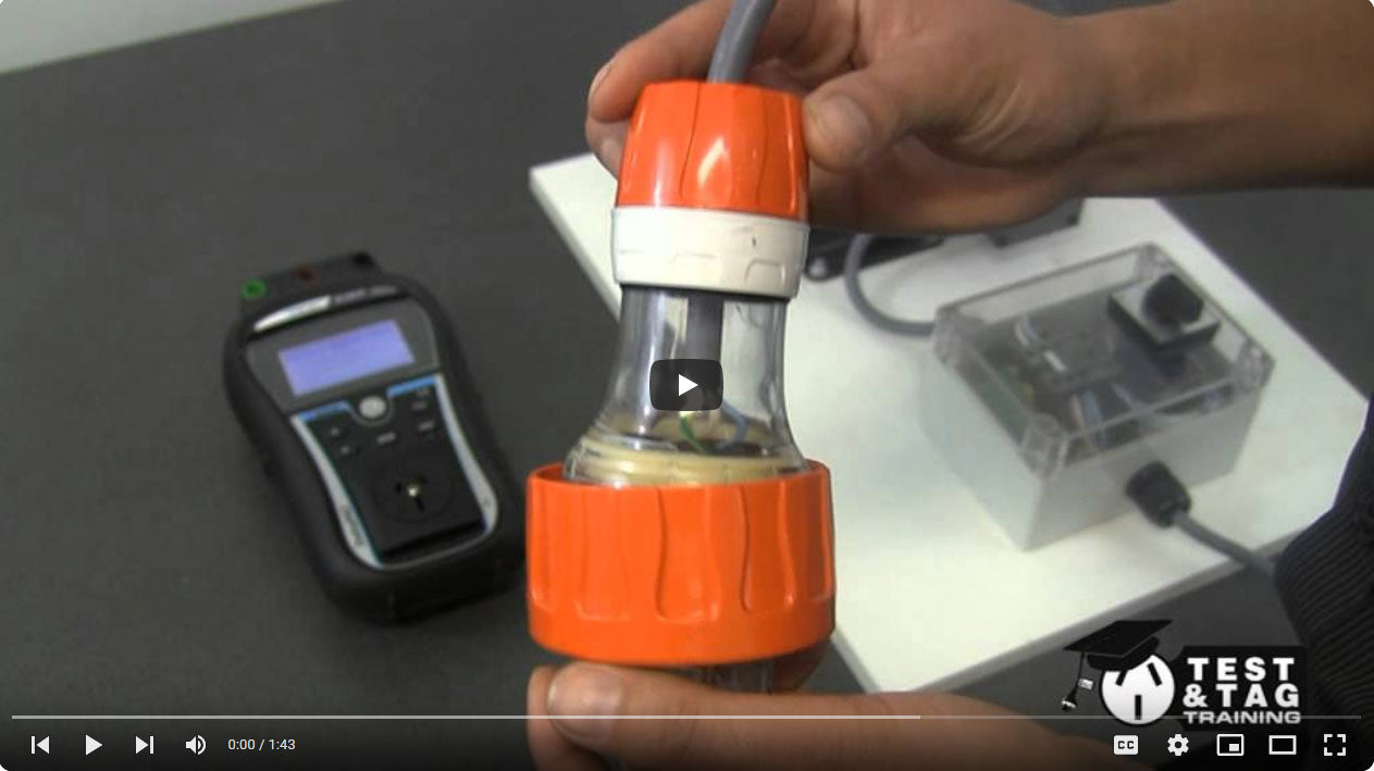 Load video: Test and Tag a 3-Phase Appliance - Earth Bond &amp; Insulation Resistance Test